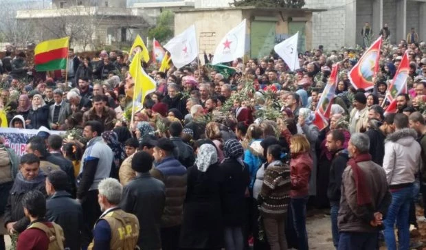 Ο Ερντογάν απειλεί αλλά οι Κούρδοι πανηγυρίζουν (βίντεο)